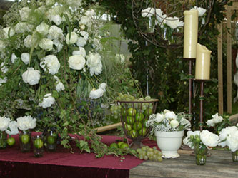 Floristik in der Hallenschau